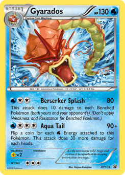 Gyarados — XY Black Star Promos XY109