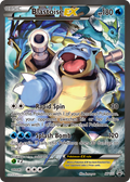 Blastoise-EX — XY Black Star Promos XY122