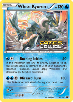 White Kyurem — XY Black Star Promos XY128