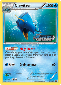Clawitzer — XY Black Star Promos XY146