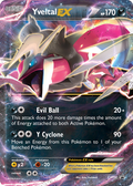 Yveltal-EX — XY Black Star Promos XY150