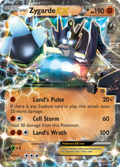 Zygarde-EX — XY Black Star Promos XY151