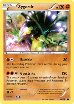 Zygarde — XY Black Star Promos XY152
