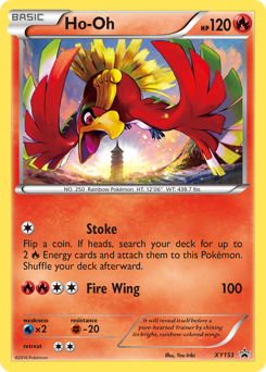 Ho-Oh — XY Black Star Promos XY153