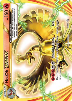 Ho-Oh BREAK — XY Black Star Promos XY154