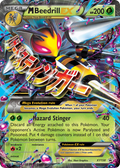 M Beedrill-EX — XY Black Star Promos XY158