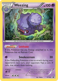 Weezing — XY Black Star Promos XY163