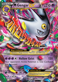 M Gengar-EX — XY Black Star Promos XY166