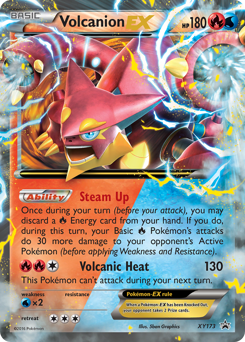 Volcanion-EX — XY Black Star Promos XY173