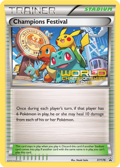 Champions Festival — XY Black Star Promos XY176