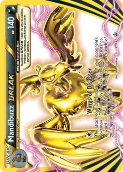 Mandibuzz BREAK — XY Black Star Promos XY182