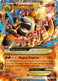 M Camerupt-EX — XY Black Star Promos XY198