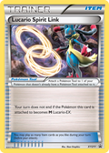Lucario Spirit Link — XY Black Star Promos XY211