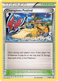 Champions Festival — XY Black Star Promos XY27