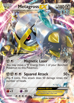 Metagross-EX — XY Black Star Promos XY34