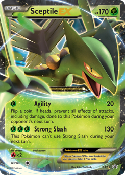 Sceptile-EX — XY Black Star Promos XY53