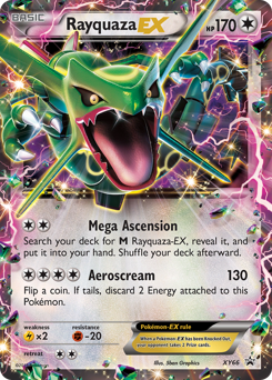 Rayquaza-EX — XY Black Star Promos XY66