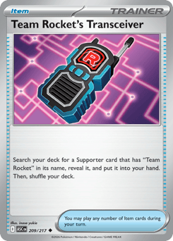 Team Rocket's Transceiver — Ascended Heroes 209