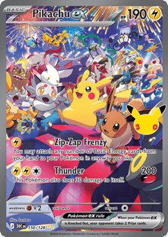 Pikachu ex — ME55 150