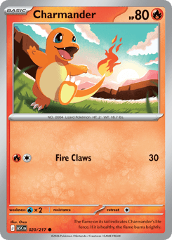 Charmander — ME2PT5 020