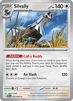 Silvally — Pitch Black 070