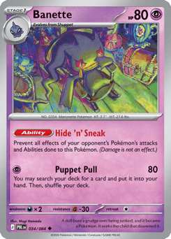 Banette — Pitch Black 034