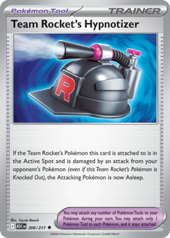 Team Rocket's Hypnotizer — Ascended Heroes 206