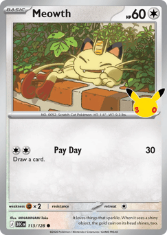 Meowth — ME55 113