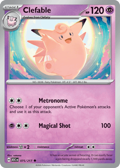 Clefable — Ascended Heroes 075