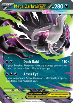 Mega Darkrai ex — Pitch Black 048