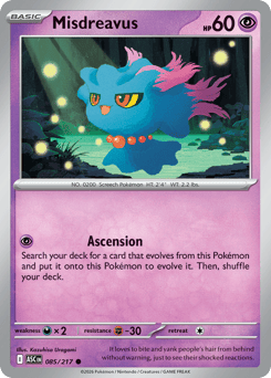 Misdreavus — Ascended Heroes 085