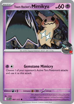 Team Rocket's Mimikyu — Ascended Heroes 097