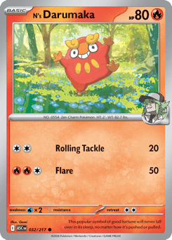 N's Darumaka — Ascended Heroes 032