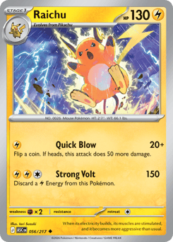 Raichu — Ascended Heroes 056