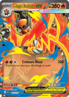 Mega Emboar ex — Ascended Heroes 031