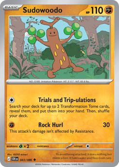 Sudowoodo — Chaos Rising 043