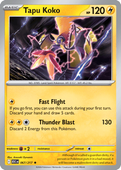 Tapu Koko — Ascended Heroes 067