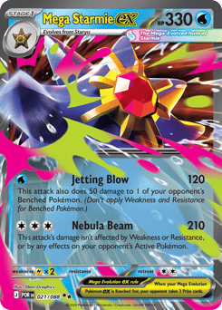 Mega Starmie ex — Perfect Order 021