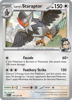 Larry's Staraptor — Ascended Heroes 170