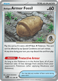 Antique Armor Fossil — Pitch Black 072