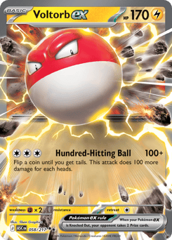 Voltorb ex — Ascended Heroes 058