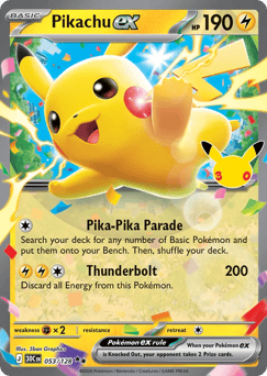 Pikachu ex — ME55 053