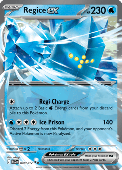 Regice ex — Ascended Heroes 048