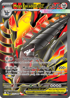 Mega Excadrill ex — Pitch Black 103