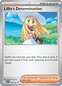 Lillie's Determination — Ascended Heroes 192
