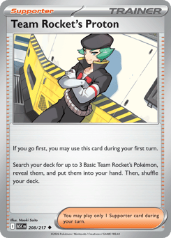 Team Rocket's Proton — Ascended Heroes 208