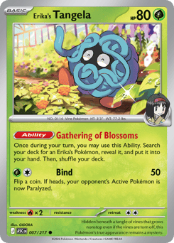 Erika's Tangela — Ascended Heroes 007
