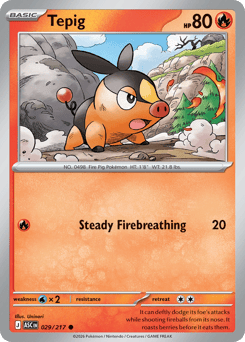 Tepig — Ascended Heroes 029