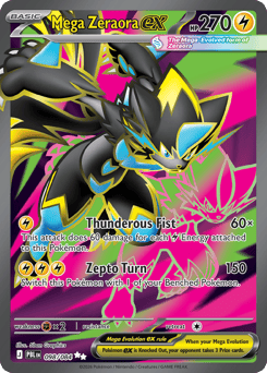 Mega Zeraora ex — Pitch Black 098