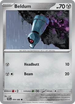 Beldum — Chaos Rising 059